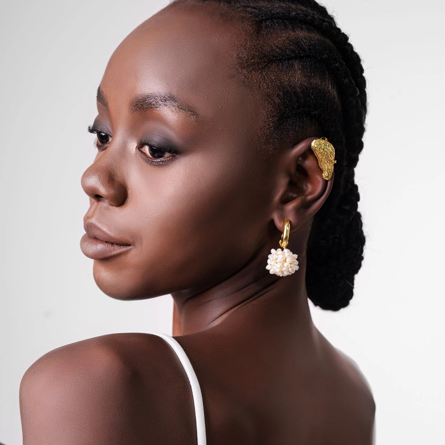 Rose Bush Earrings - Image 2
