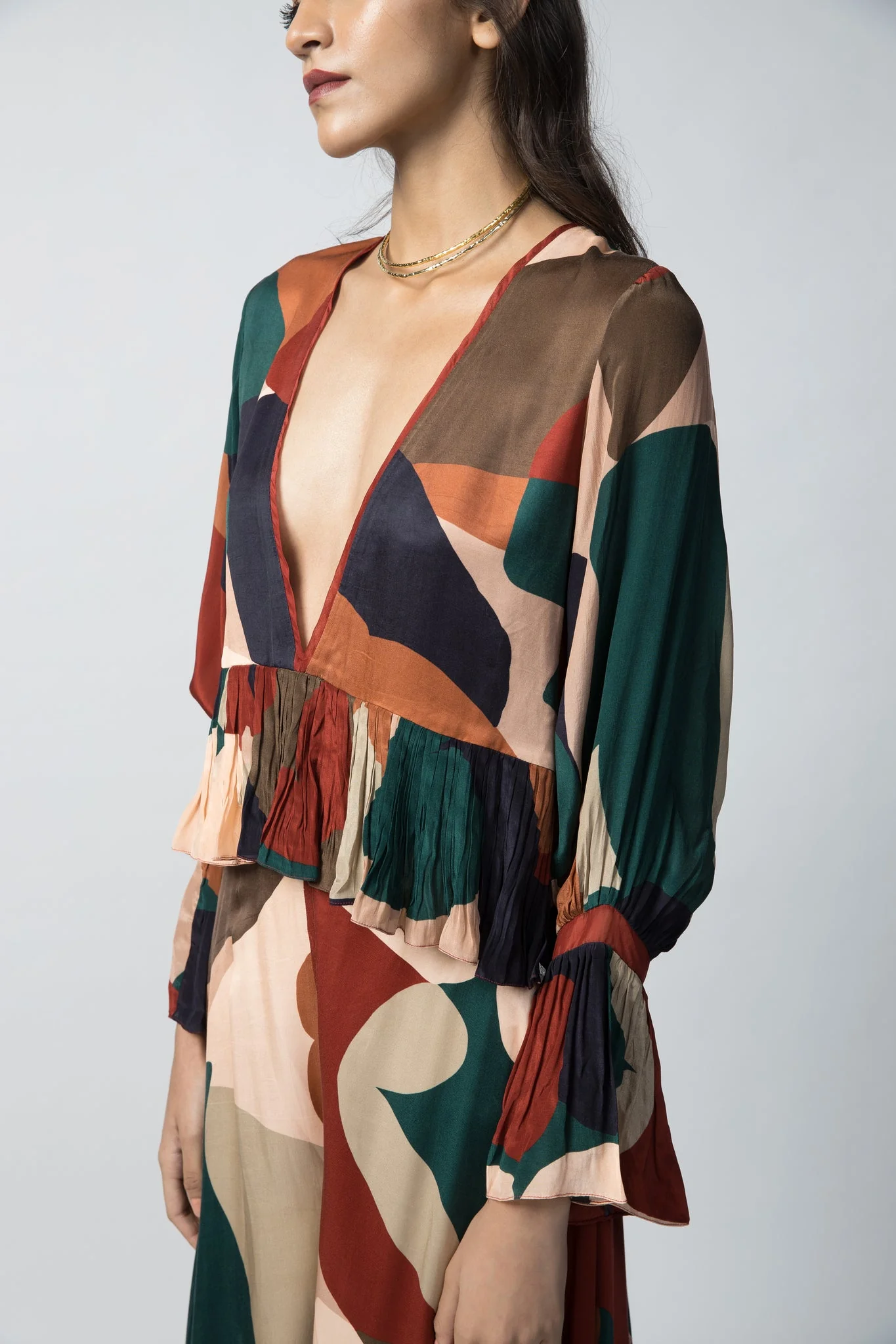 Ruby Peplum Co-ord Set - Image 2