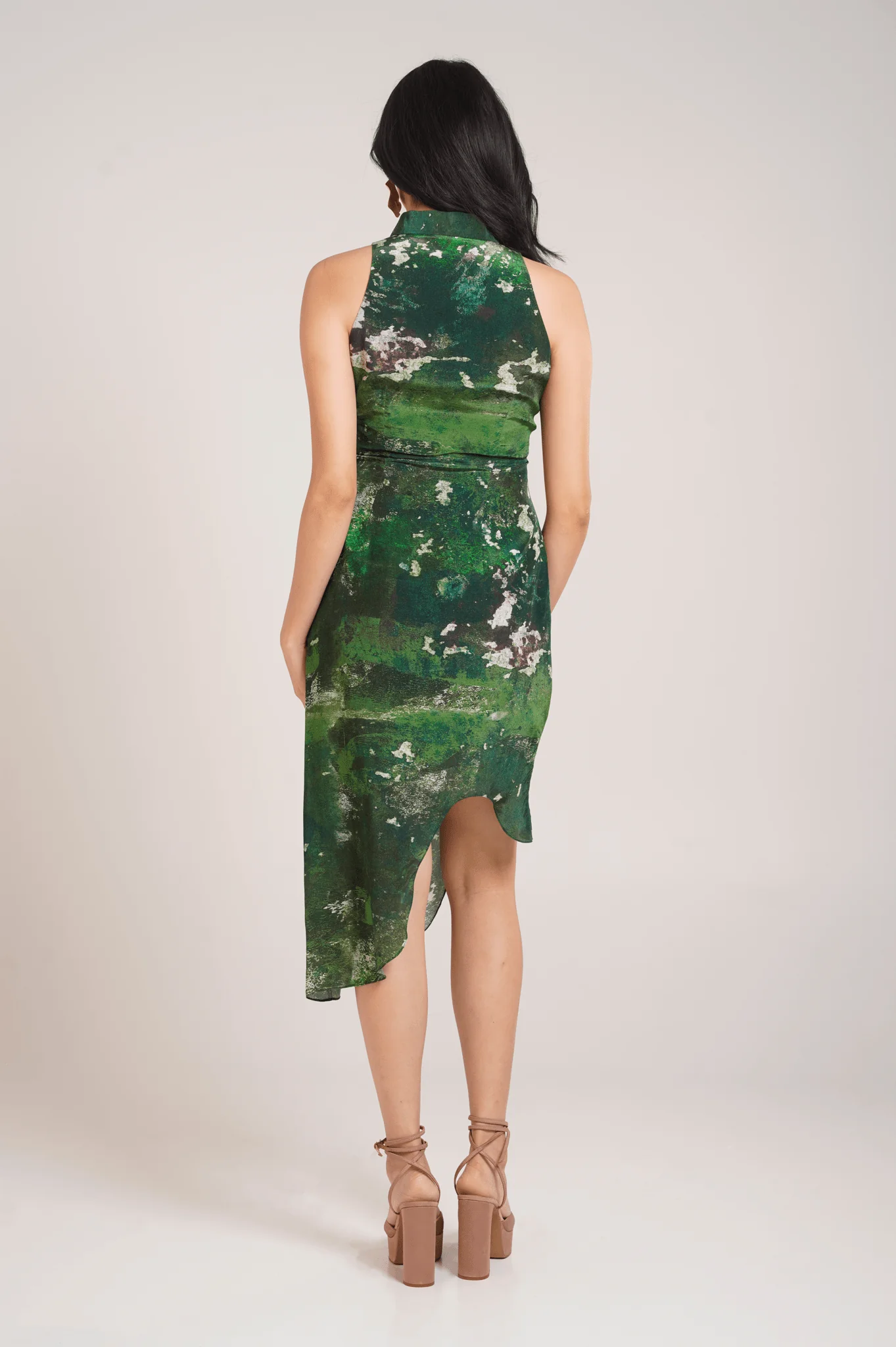 Sage Shirt Dress - Image 5