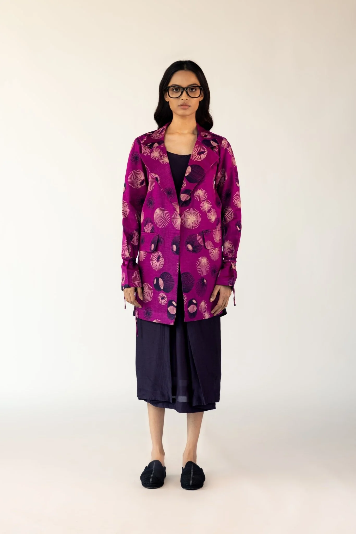 Sakura Silk Blazer
