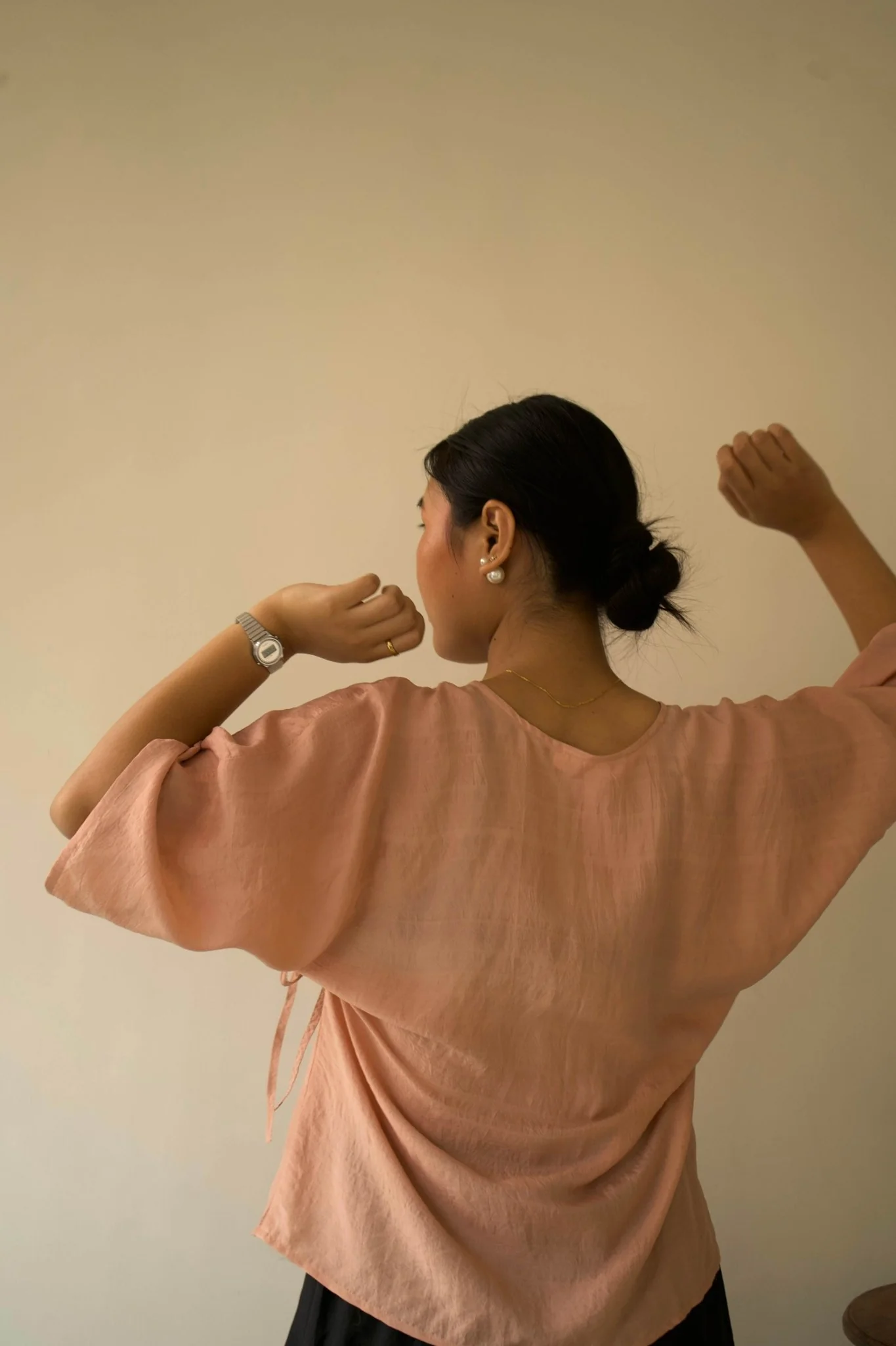 Salmon Wrap Top - Image 5