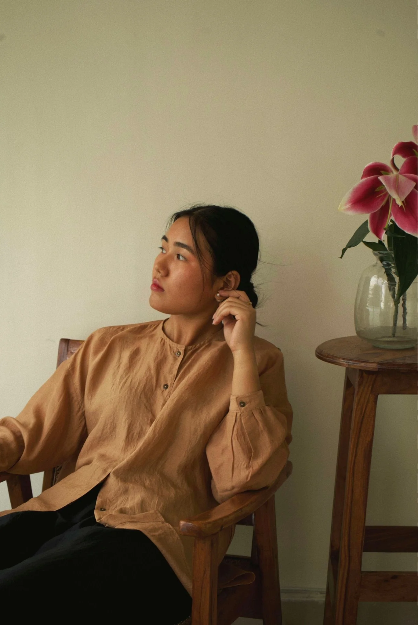 Sand Oversized Shirt - Image 3