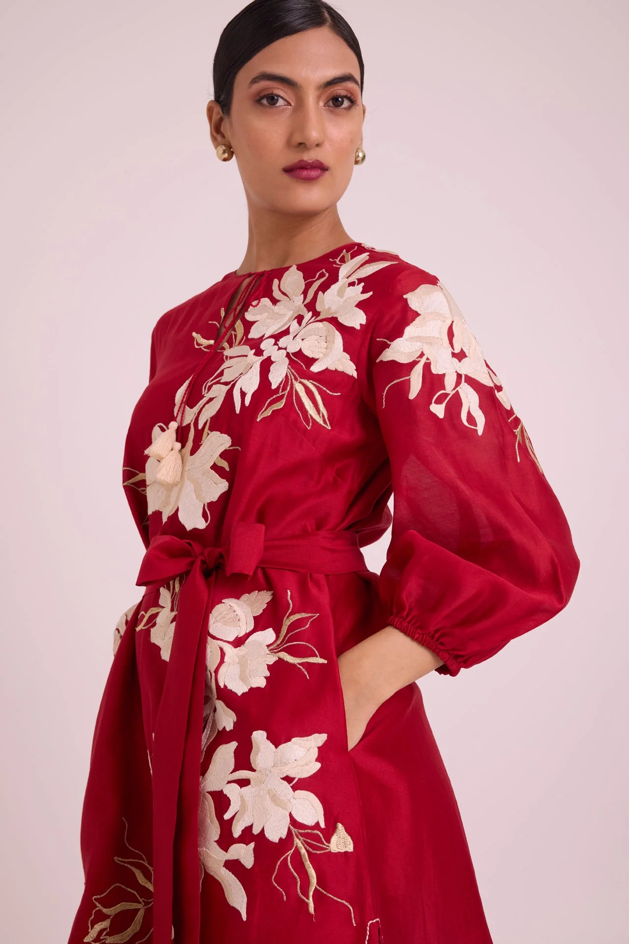 Sarla - Apple Hem Midi Dress - Image 4