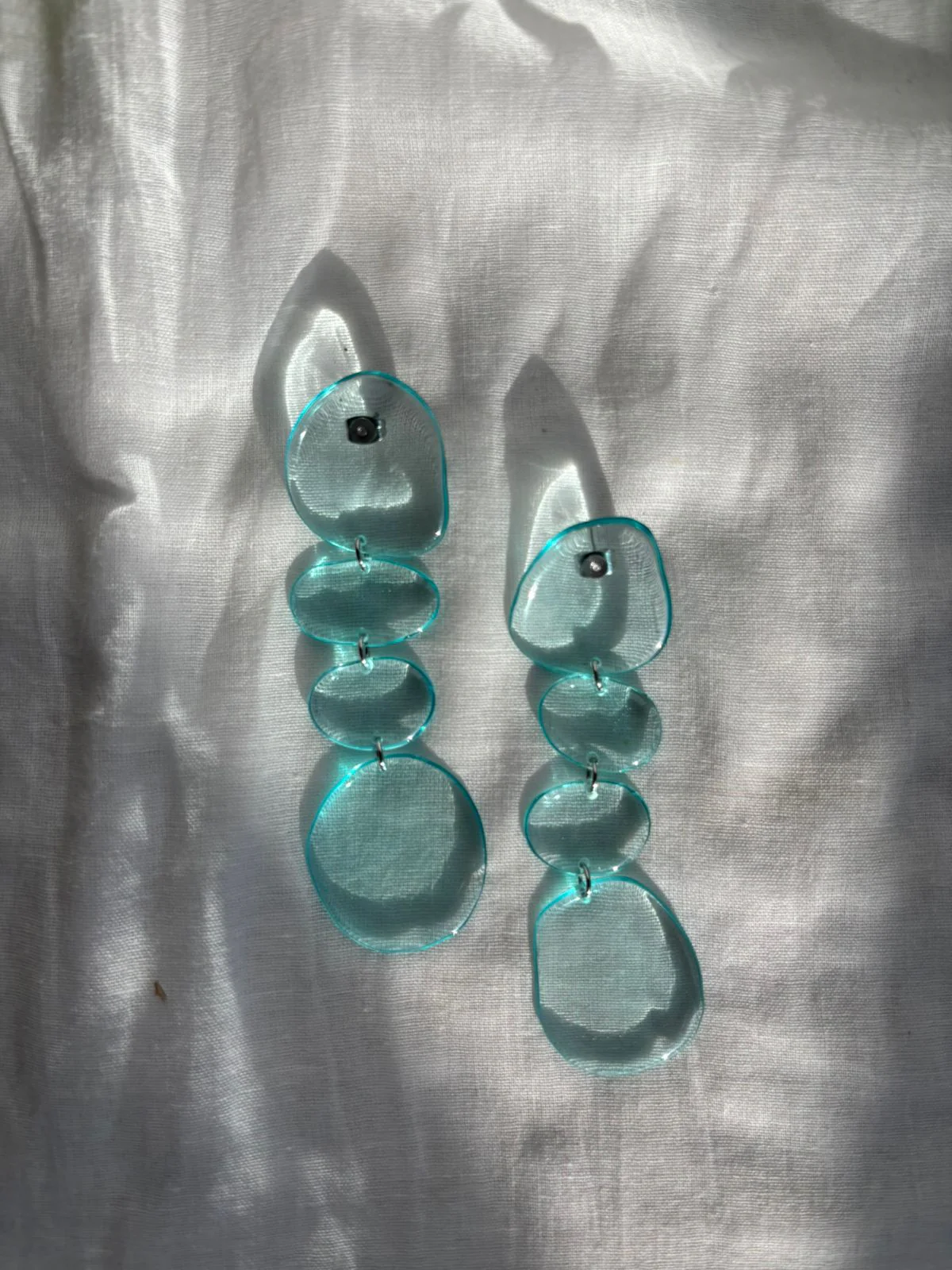 Seaglass - Oval - Azure - Image 2