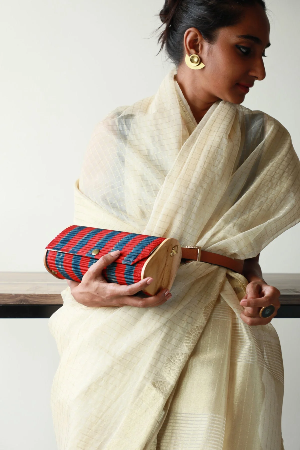 Seta Upcycled Mini Clutch - Image 3
