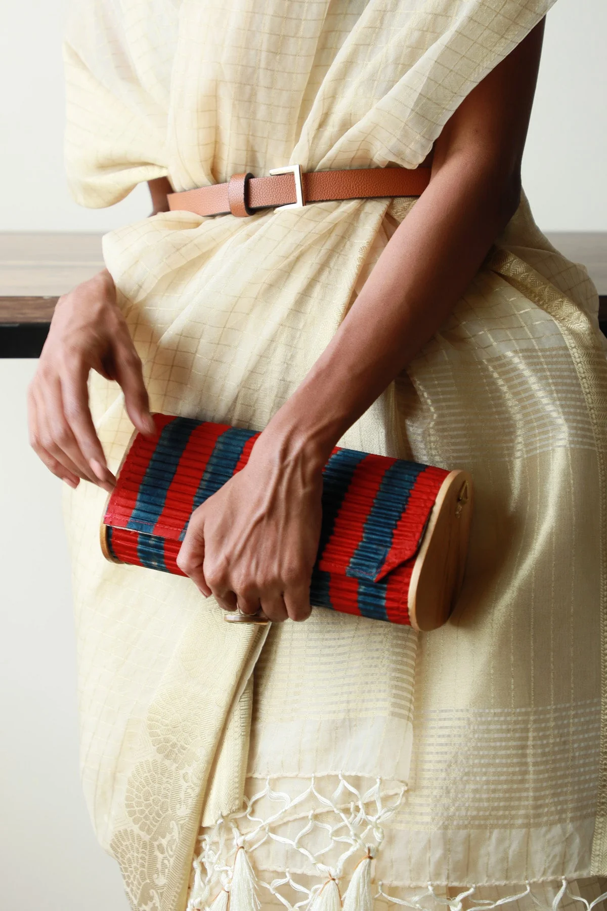 Seta Upcycled Mini Clutch - Image 4