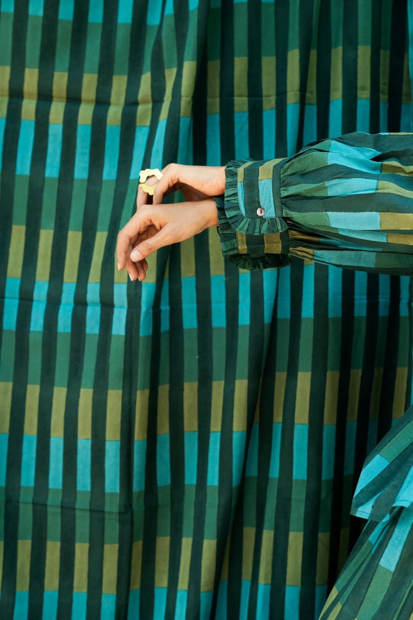 Shae Blouse - Forest Green - Image 3
