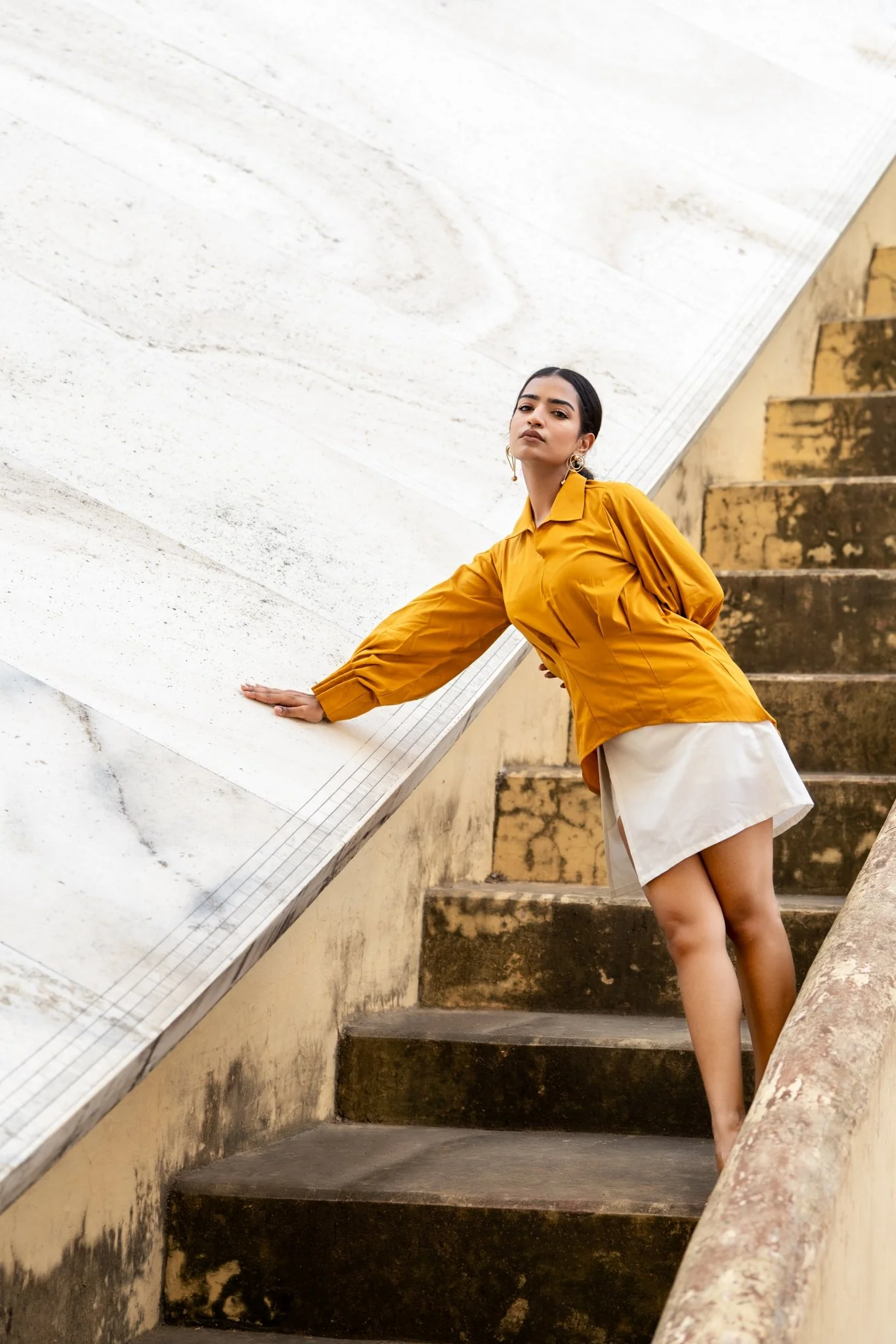 Sleeve Pleated Top - Image 4