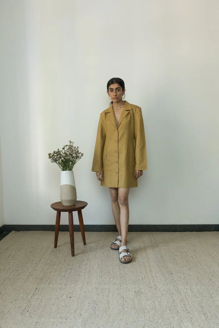 Slim-Fit Blazer Dress - Image 4