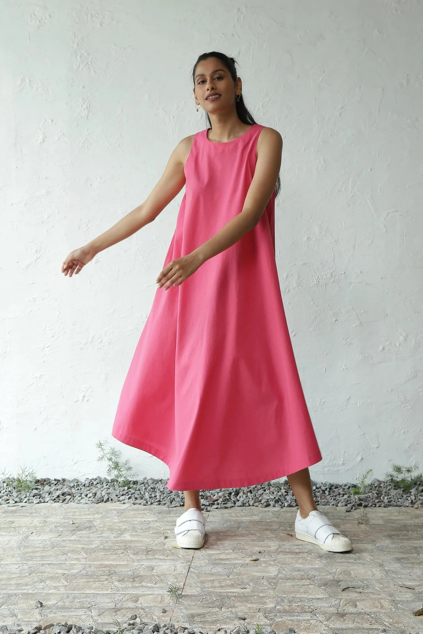 Soft Serve Pink Halter Dress - Image 2