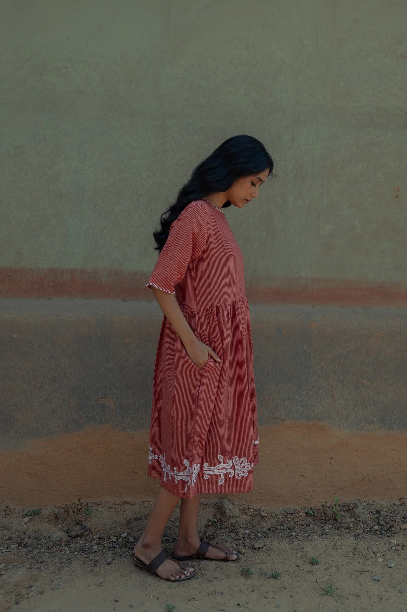 Sohrai Gathered Dress - Image 3