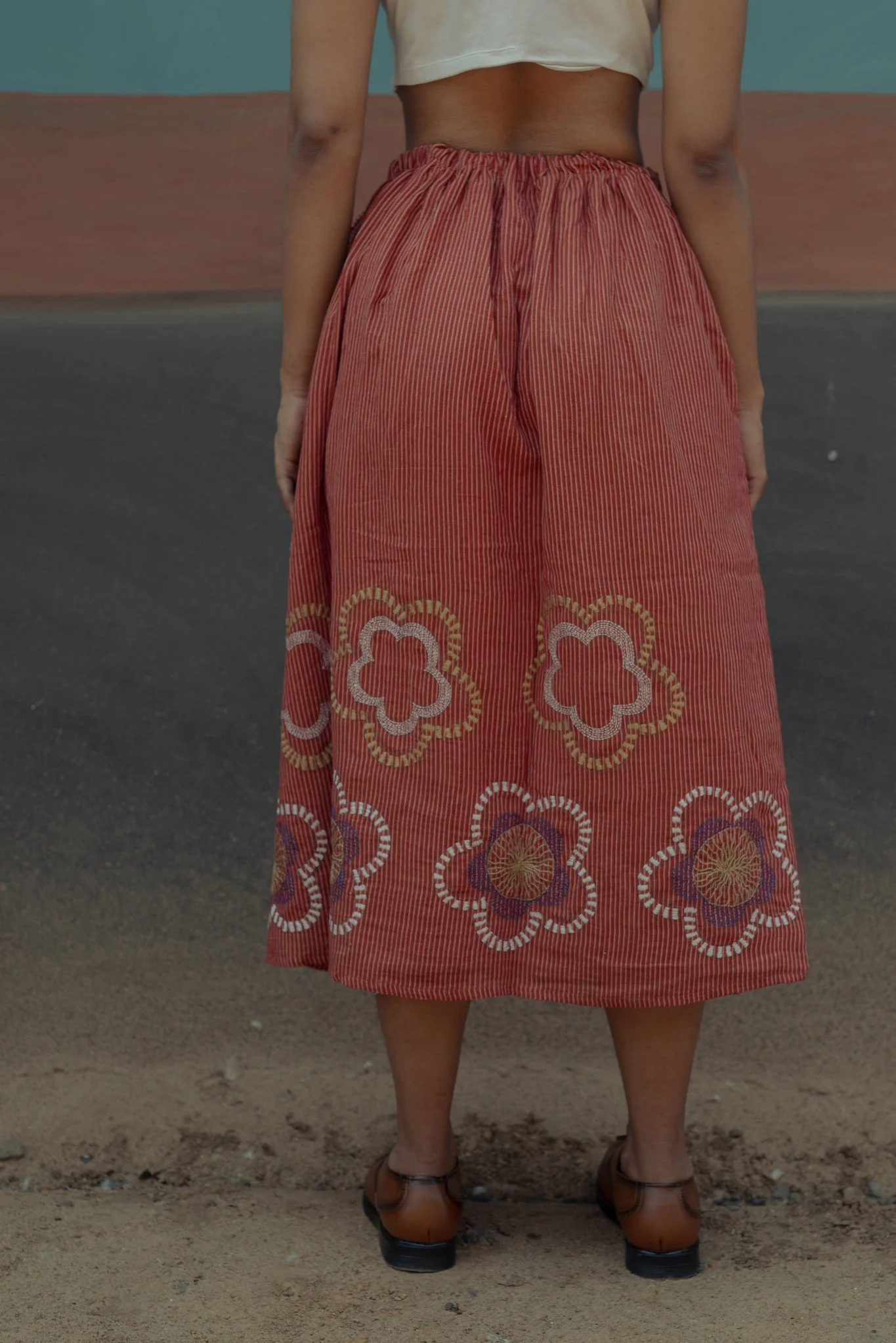Sohrai Gathered Skirt - Image 4