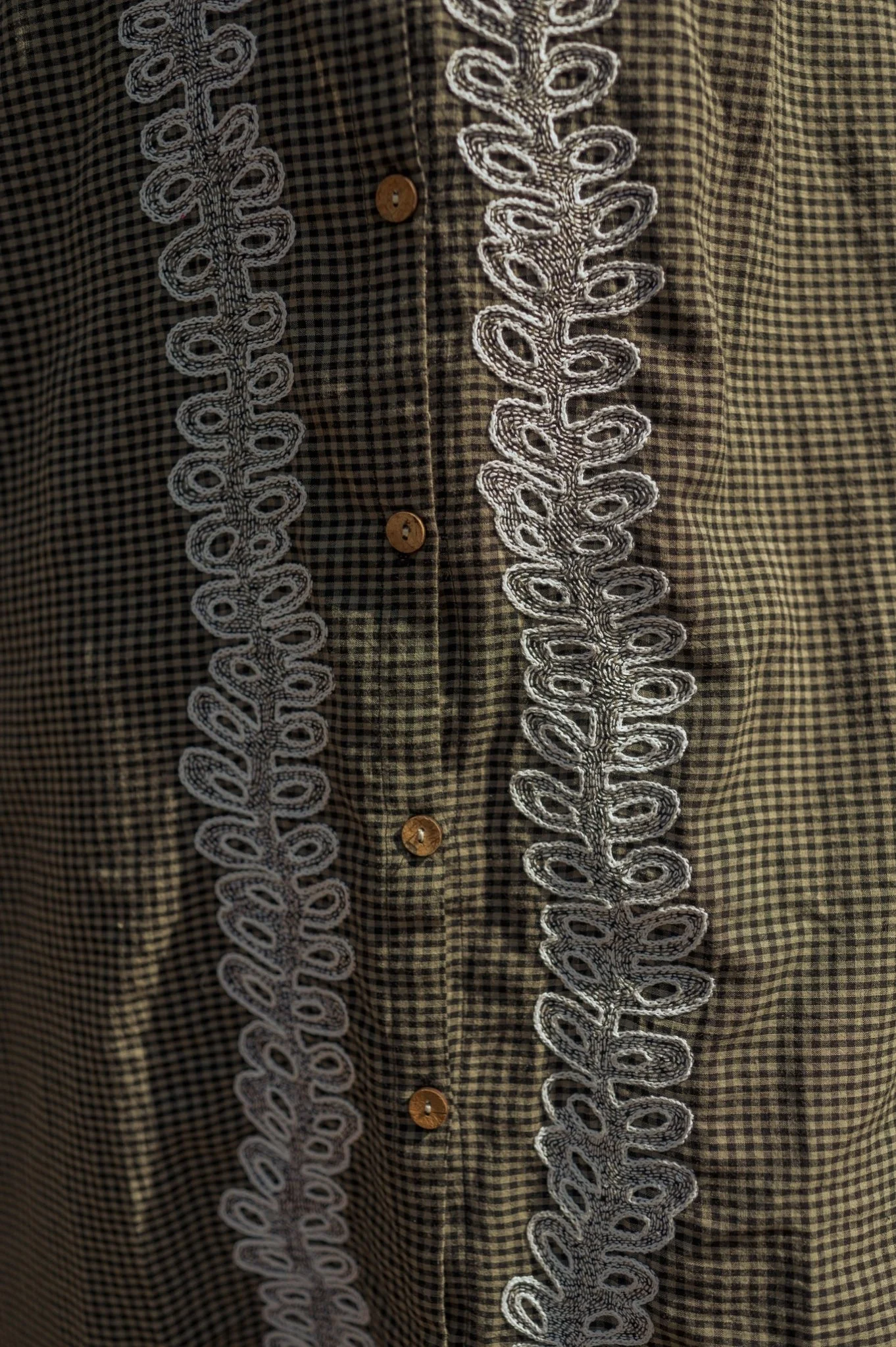 Sohrai Shirt Dress - Dark Grey - Image 4