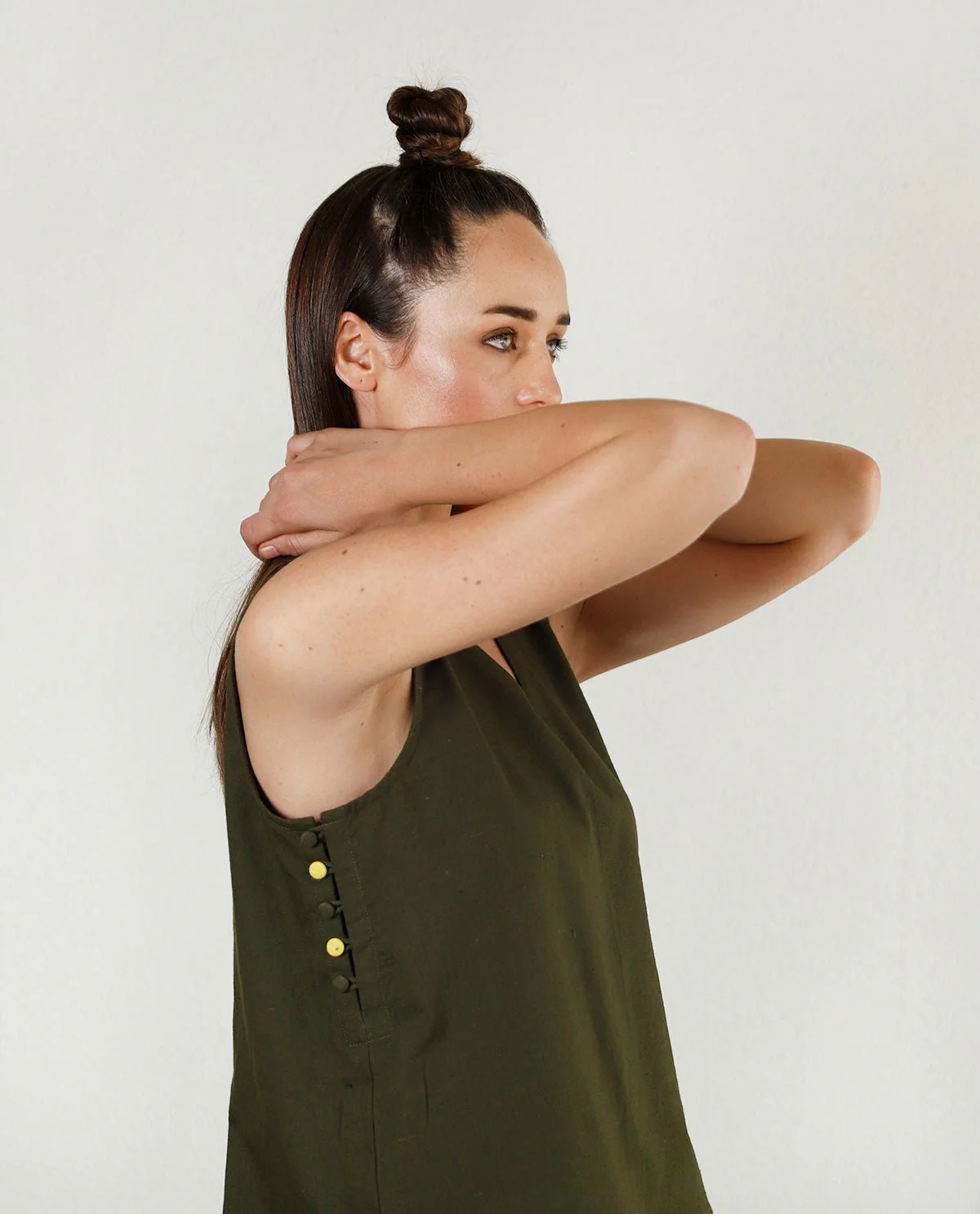 Solid Moon Olive Co-ord - Image 3