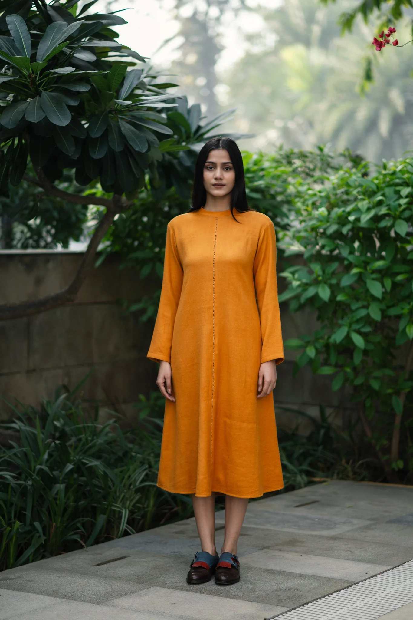 Starflower Dress - Mustard Yellow - Image 3