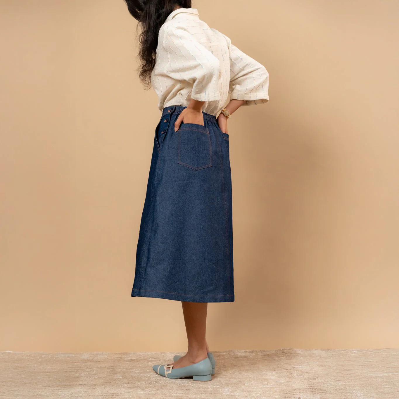 Starglade Denim Skirt - Image 2