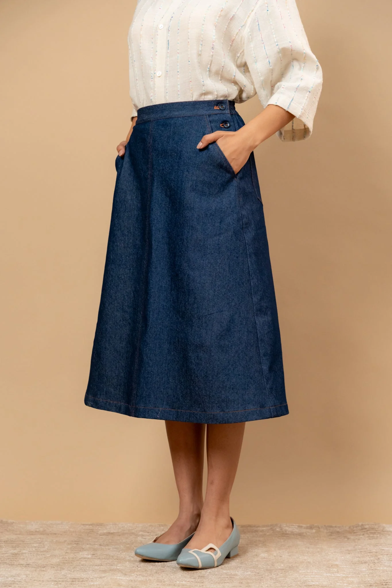 Starglade Denim Skirt - Image 3