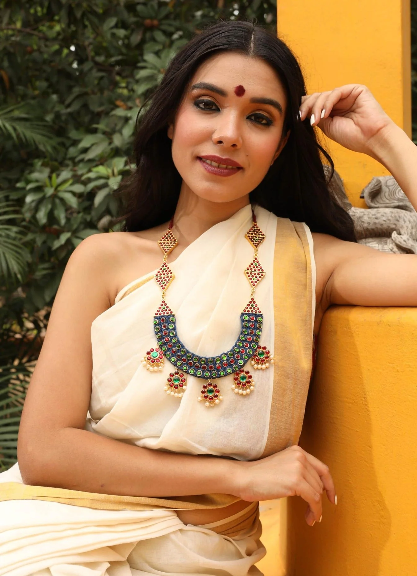 Statement Temple Neckpiece - Image 3