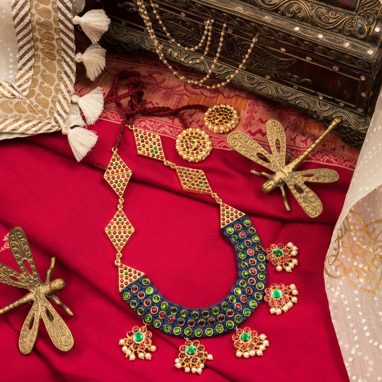 Statement Temple Neckpiece - Image 6