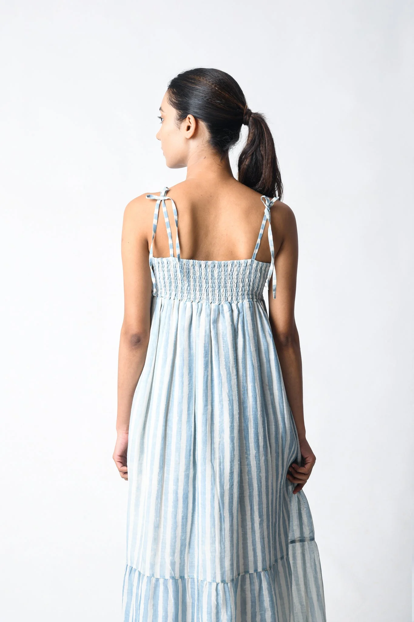 Strappy Sky Dress - Image 5