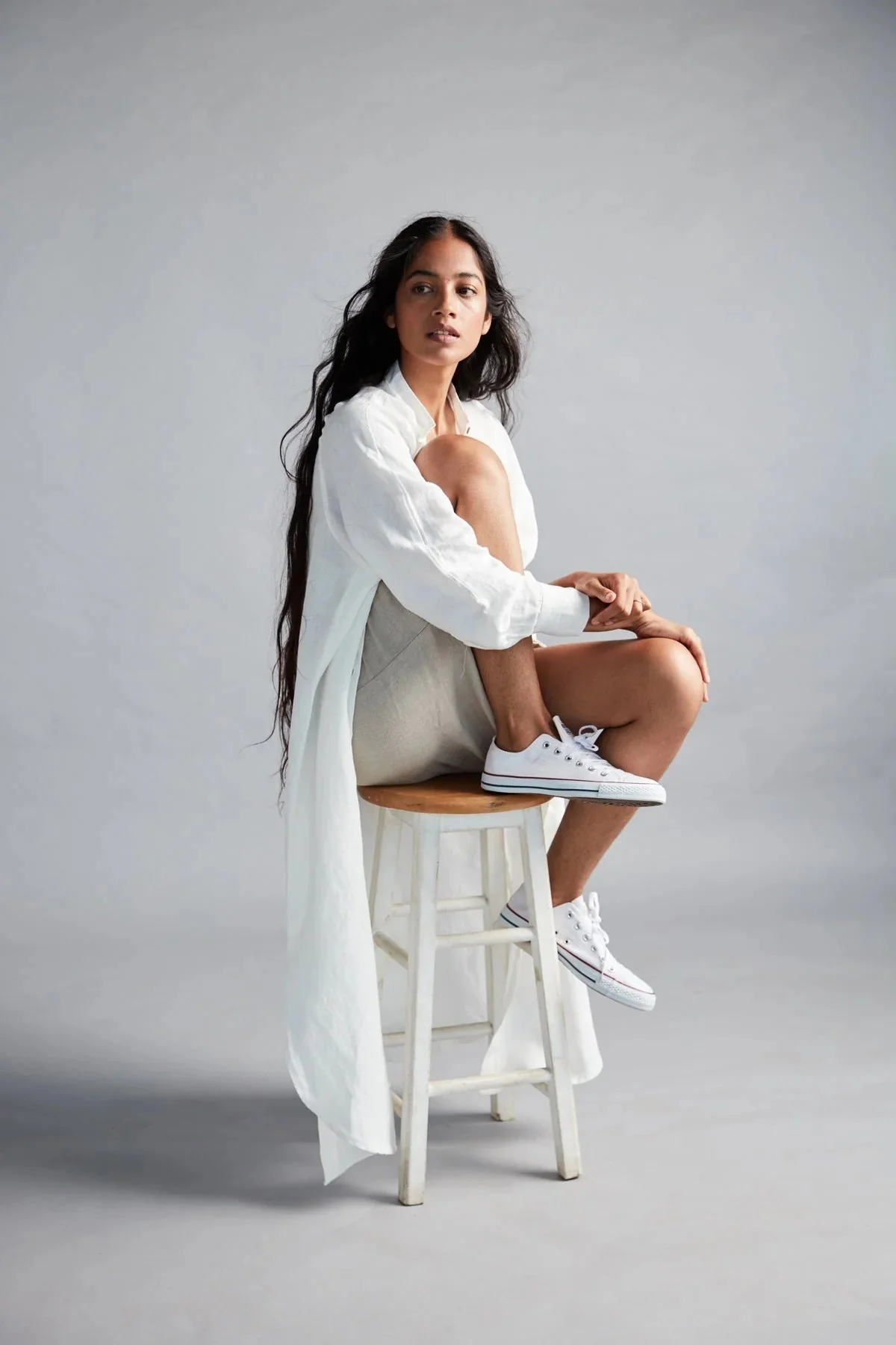 Taj Linen Shirt Dress - Image 2