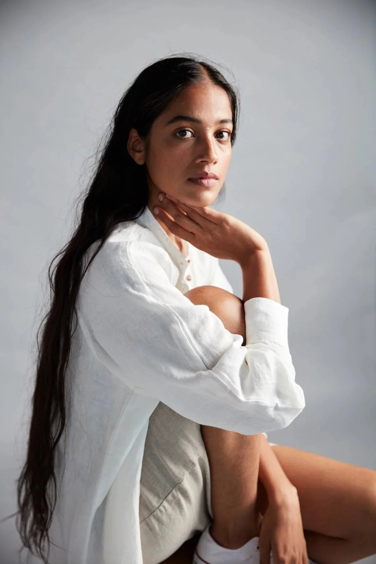 Taj Linen Shirt Dress - Image 4