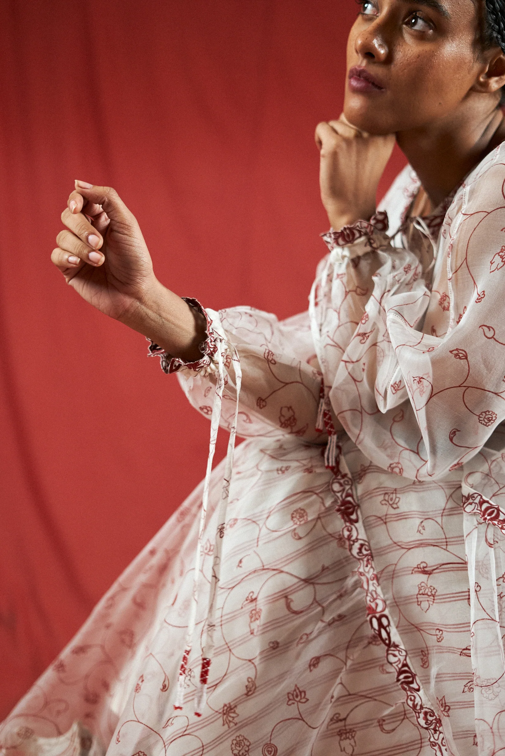 Thanaya Organza Tier Dress - Image 3