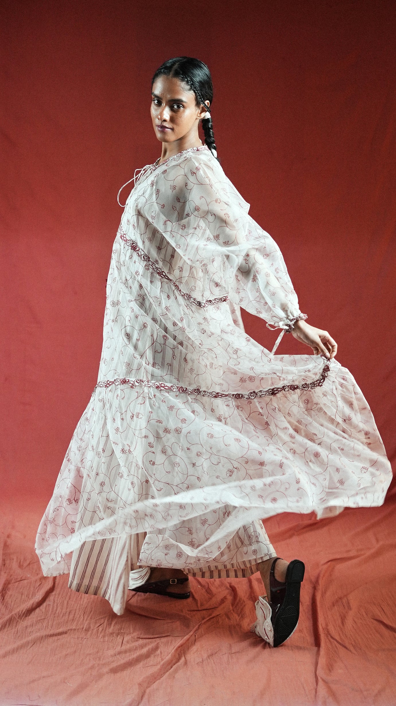 Thanaya Organza Tier Dress - Image 5