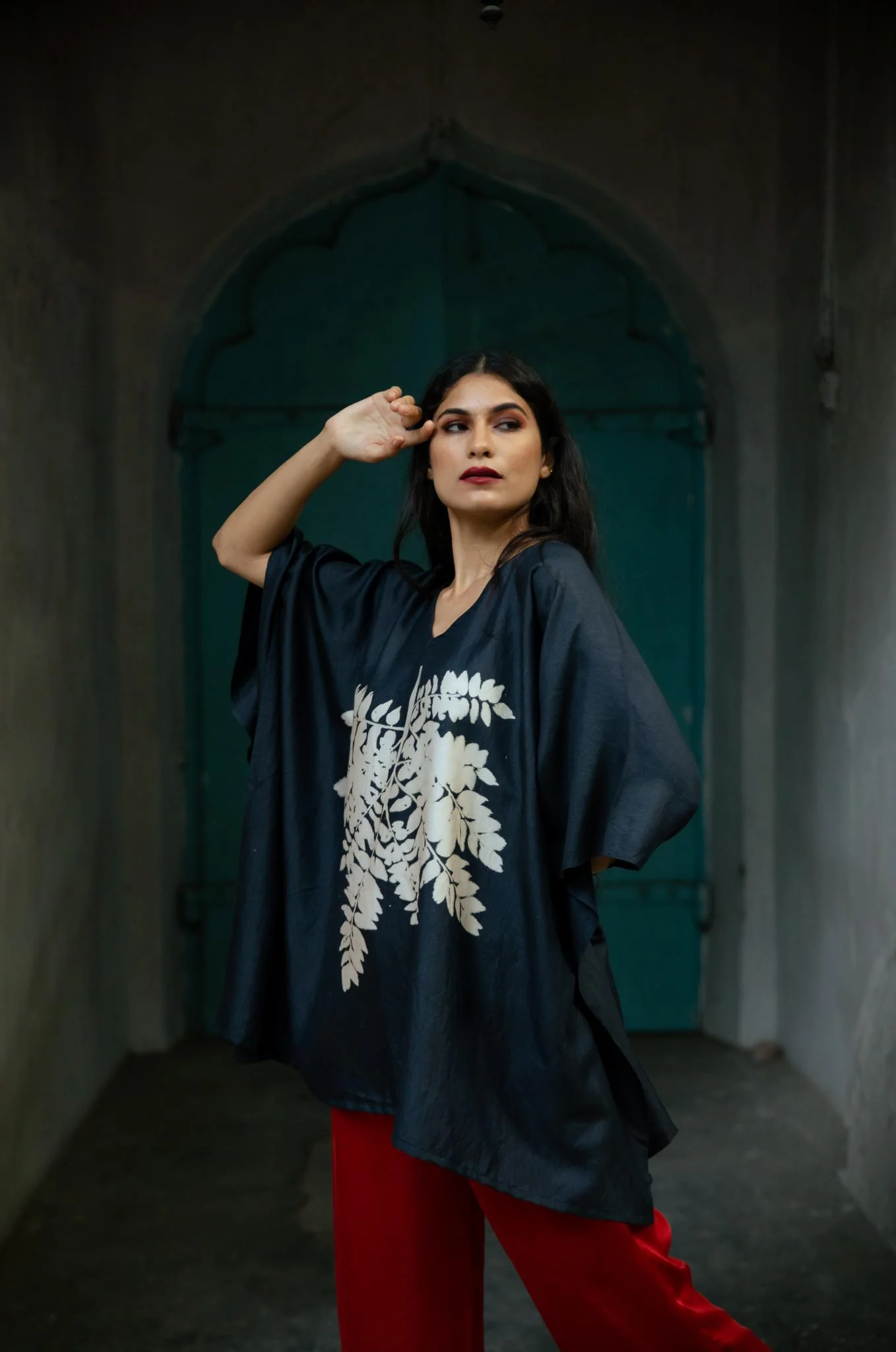 The 'Magnum Opus' Eri Peace Silk kaftan - Image 5
