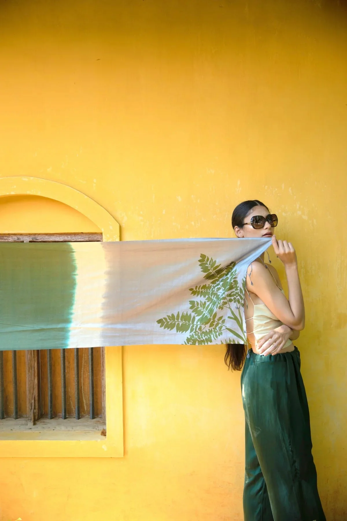 The 'Nivar' Eri Silk Scarf - Image 3