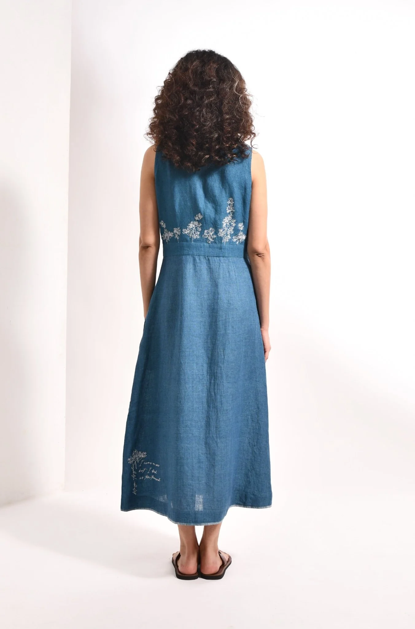 The Ruth Dress- French Blue - Image 7