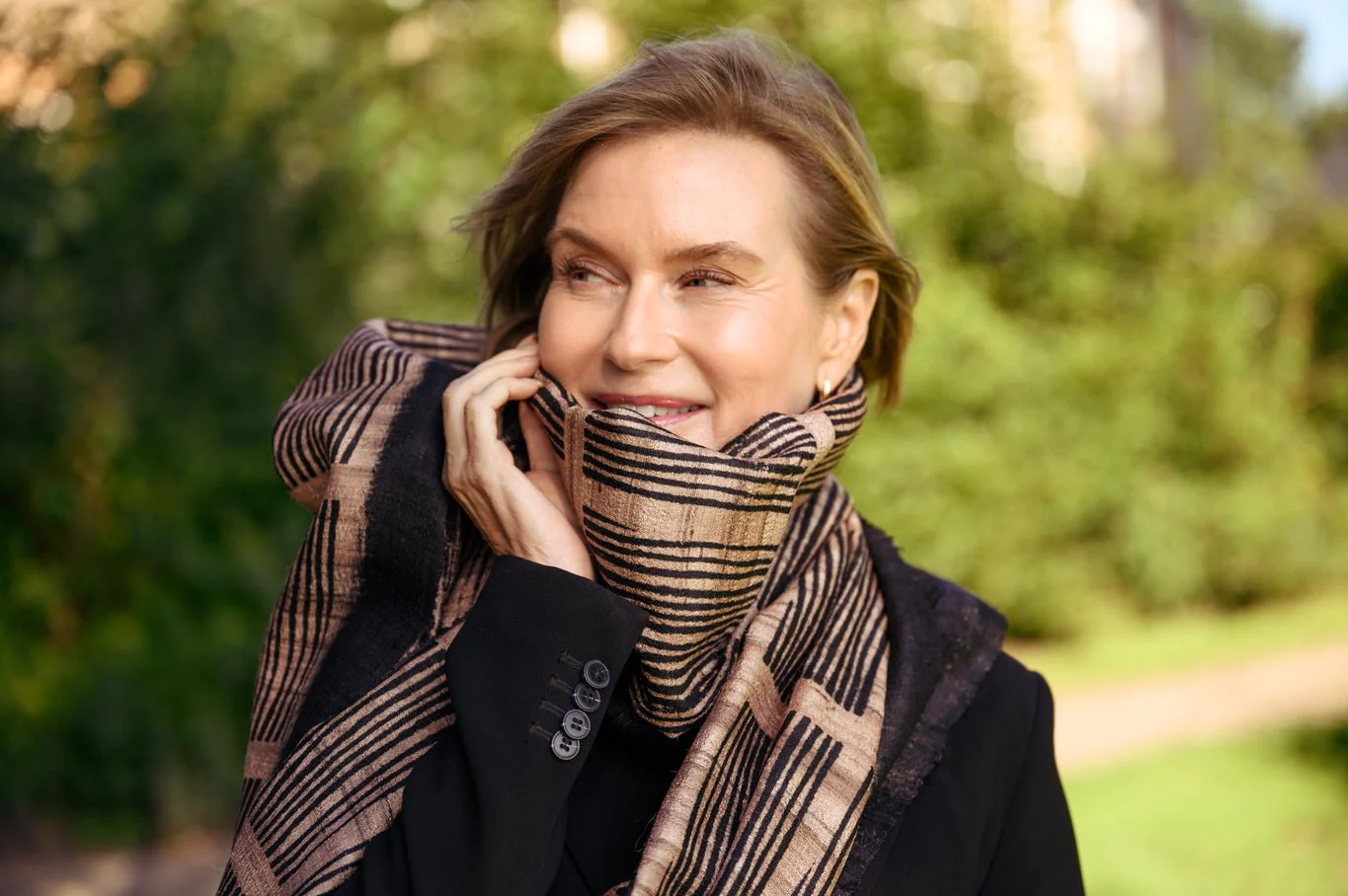 The Shale Peace Silk Scarf - Image 6