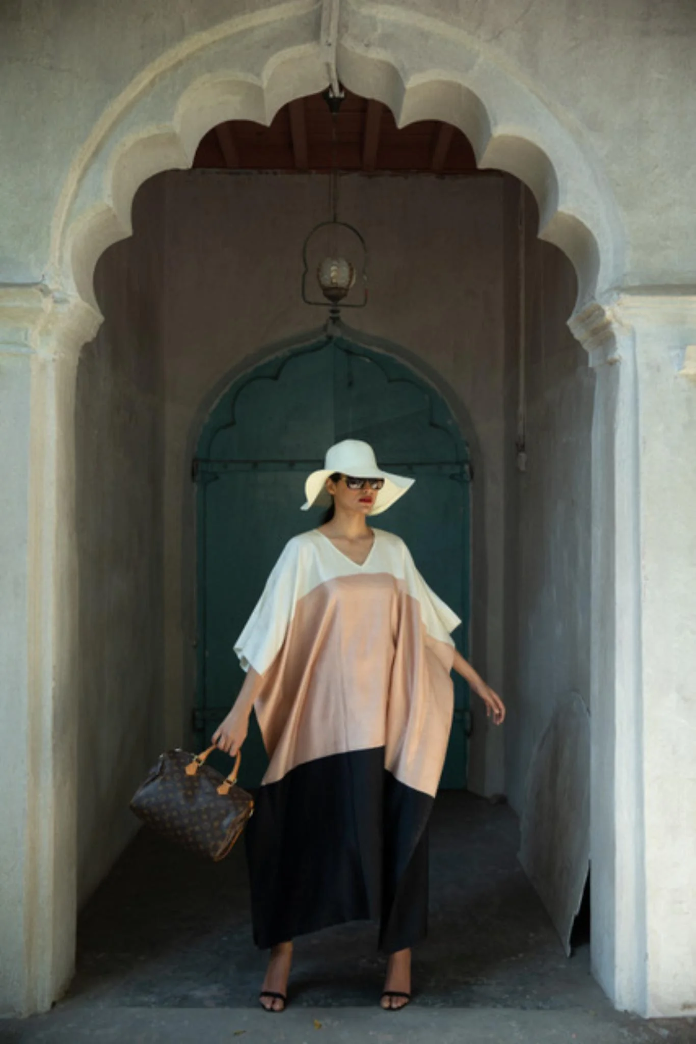 The 'Spectrum' Eri Peace Silk Kaftan - Image 6