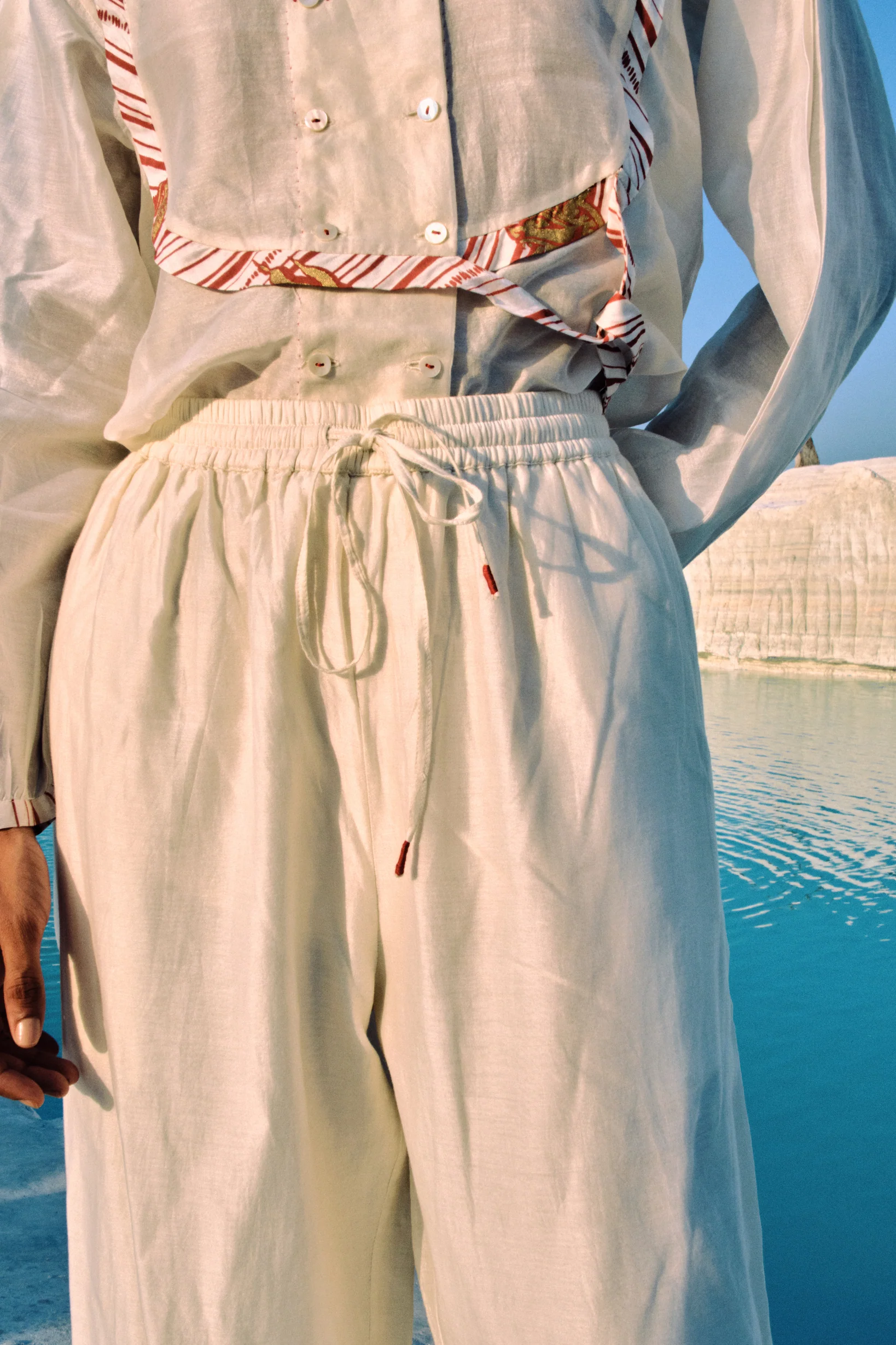Thiri Embroidered Pants - Image 3