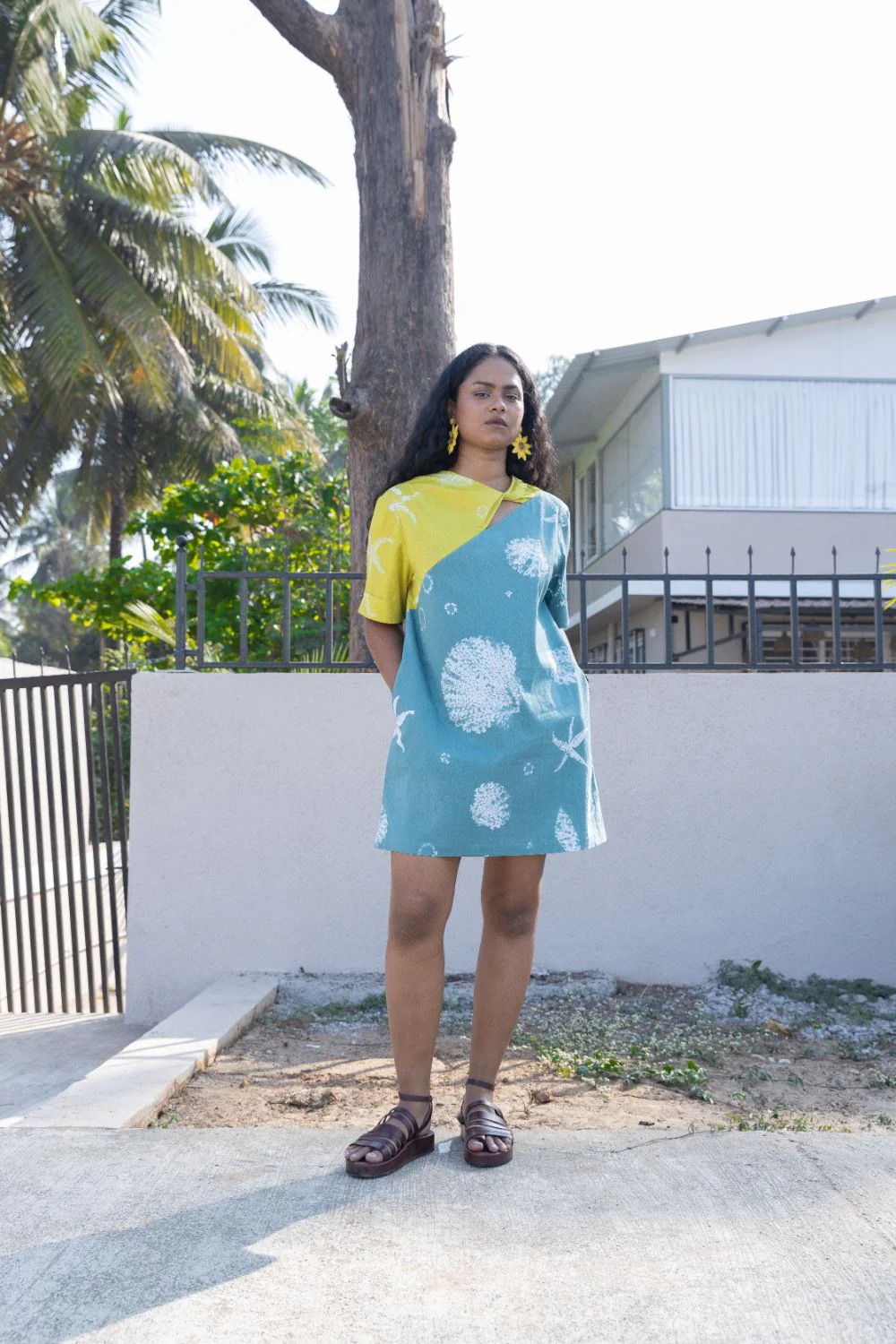 Tropical Twist Shift Dress - Image 4