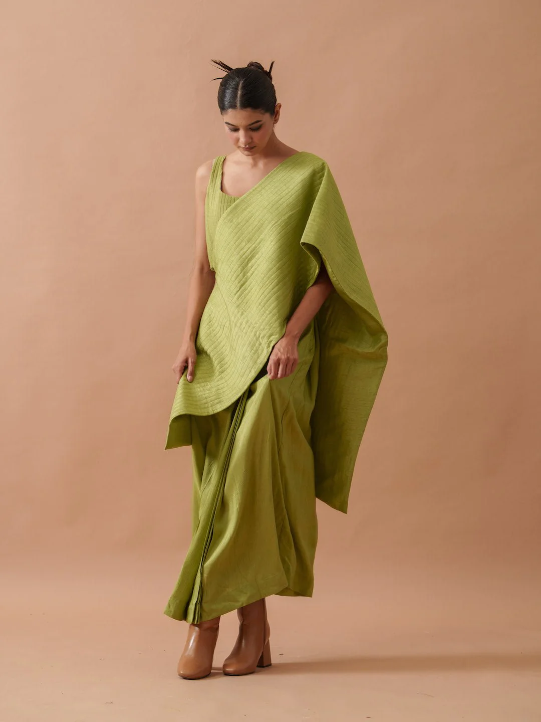 Tulip Silk Dress - Image 6