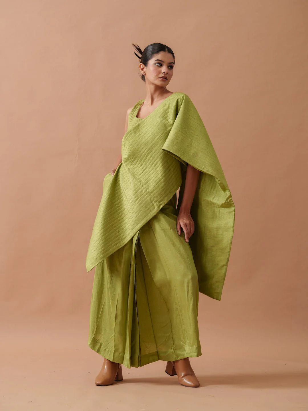 Tulip Silk Dress - Image 8