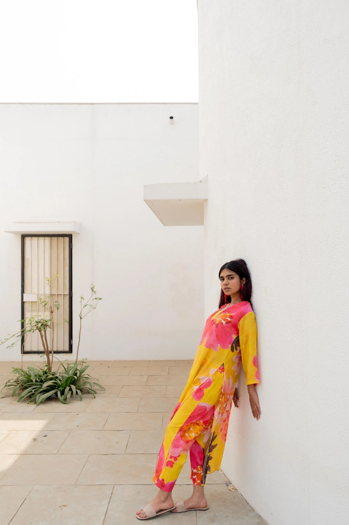 Tuscany Flowers Kurta Set - Image 5
