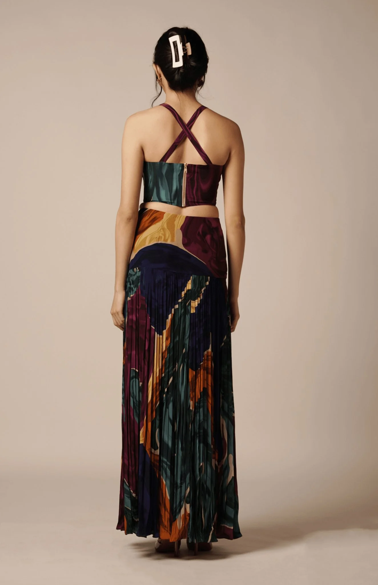Umi Gathered Skirt - Image 3