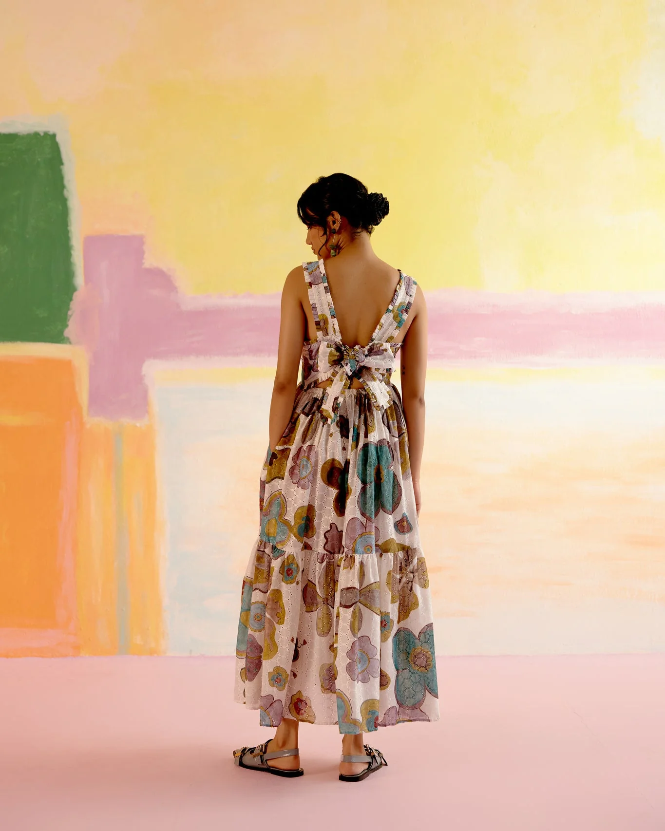 Valentine Dress in Joy of Life Print - Image 5