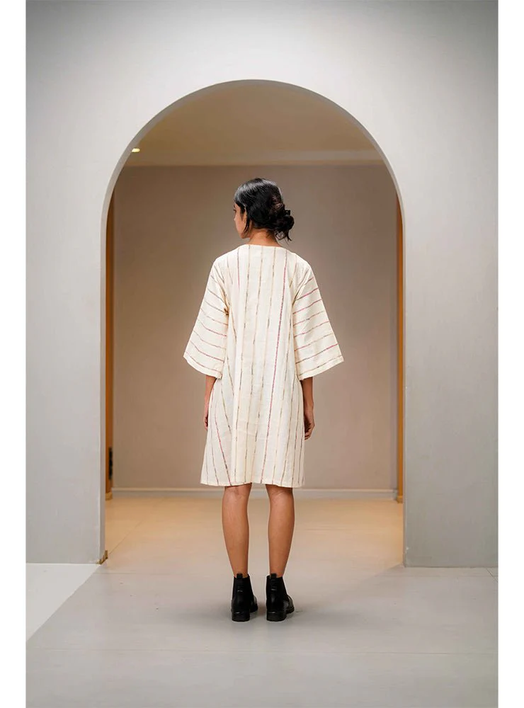White Khesh Shift Dress - Image 5