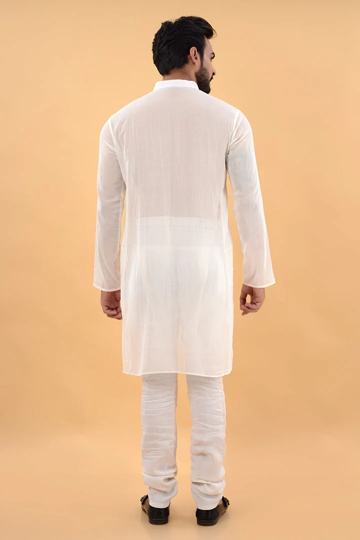 White Kurta - Image 5