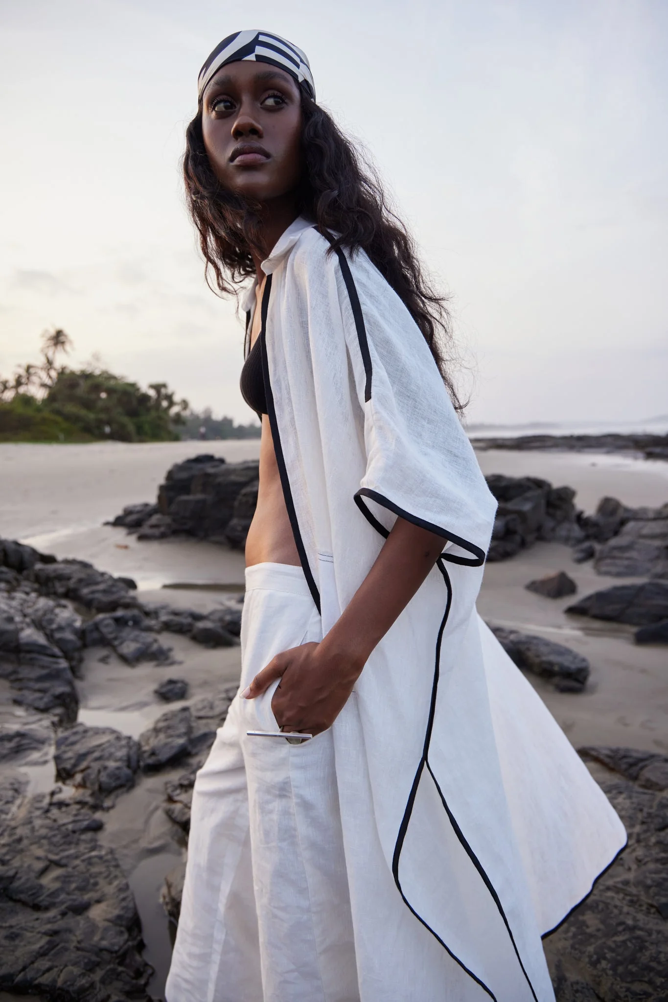 White Linen Overlay - Image 2