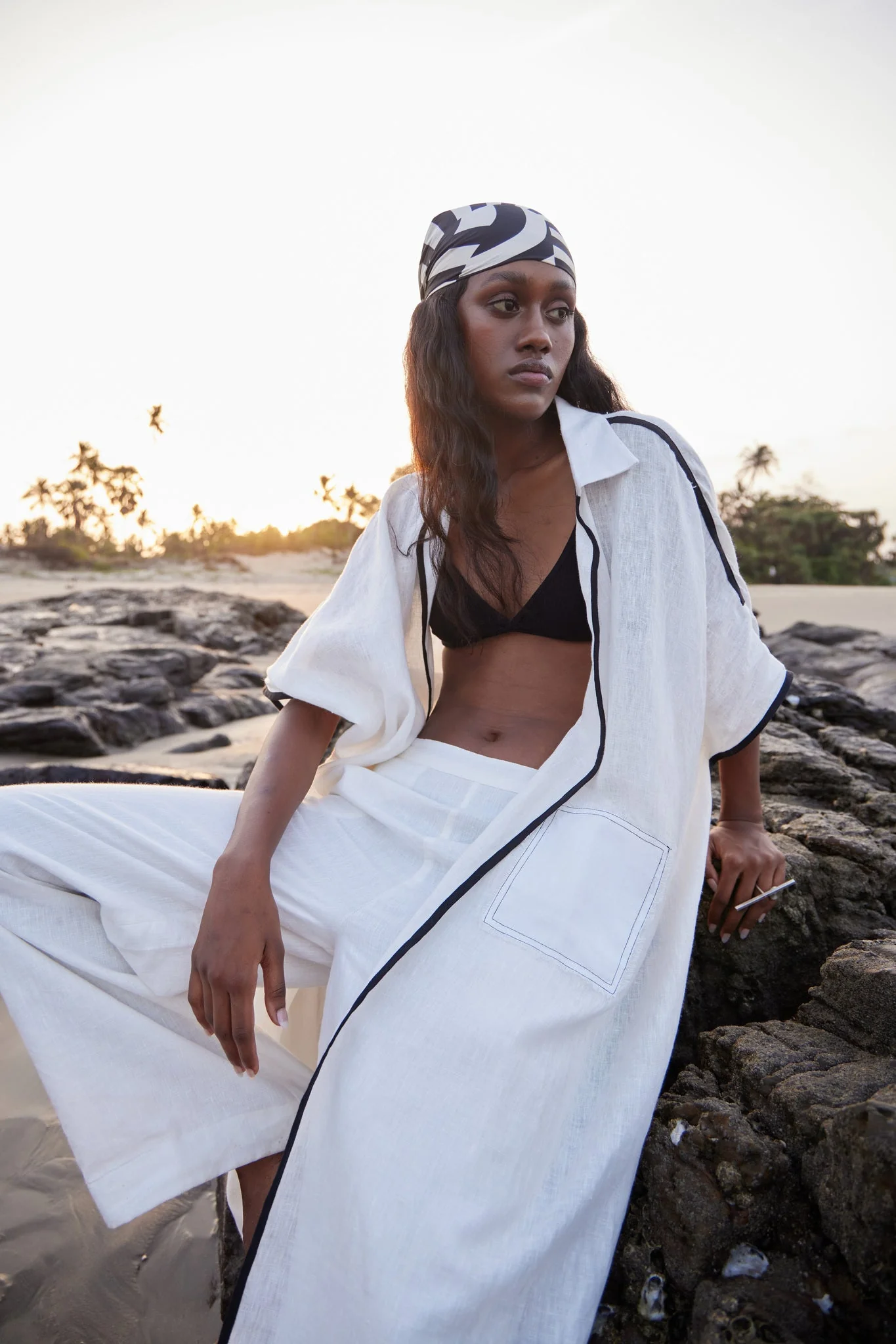 White Linen Pants - Image 5