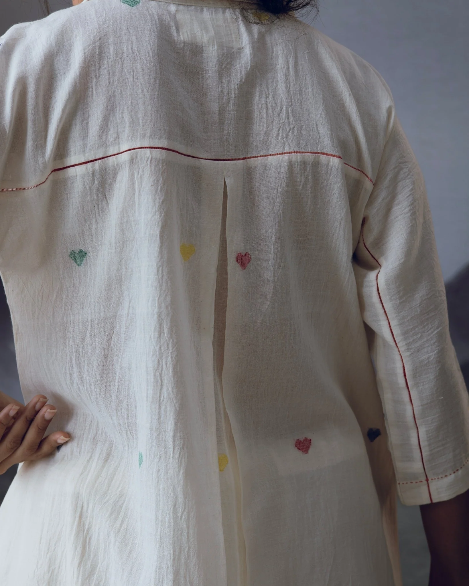 White Love Shirt - Image 4