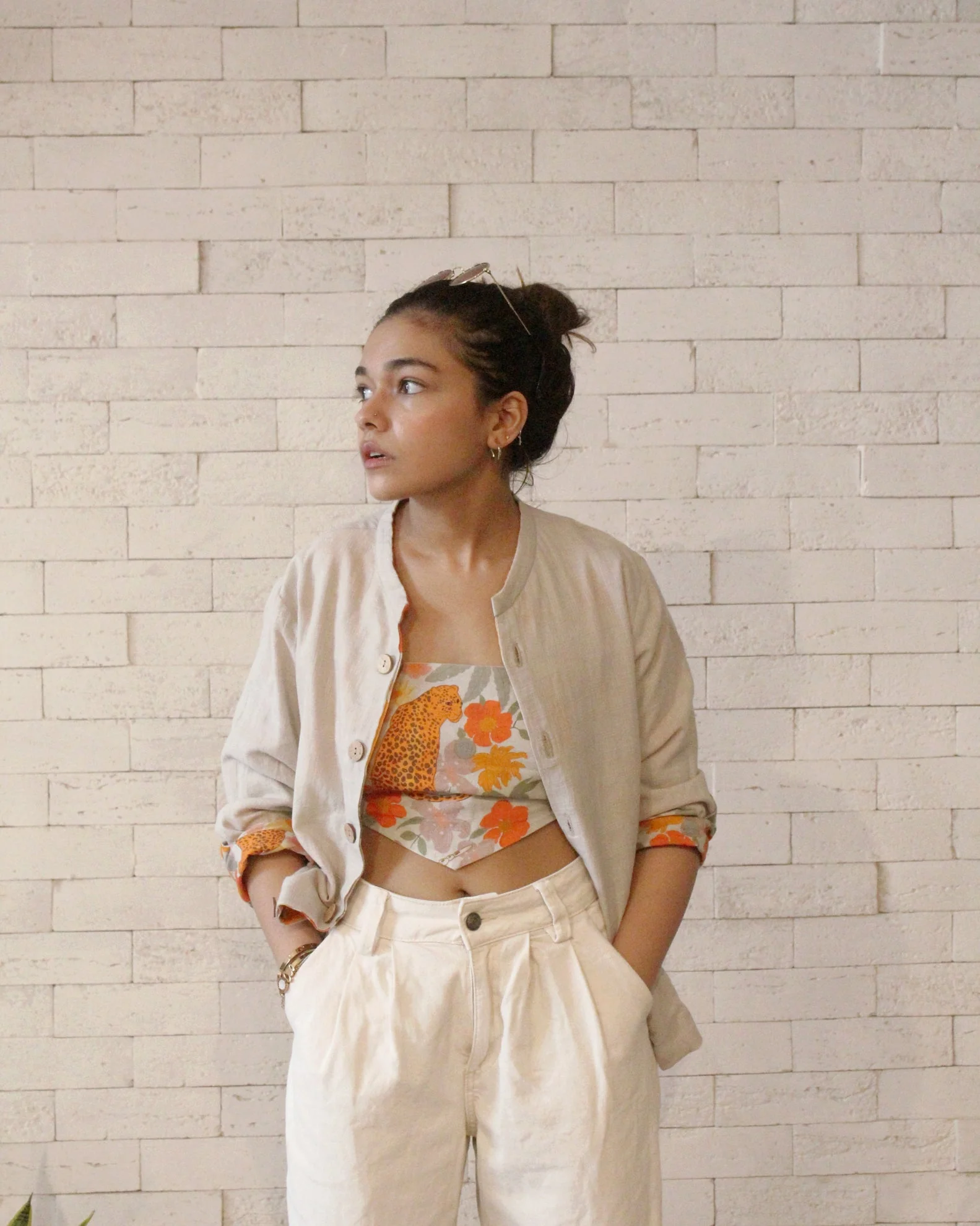 White Reversible Shirt - Image 4