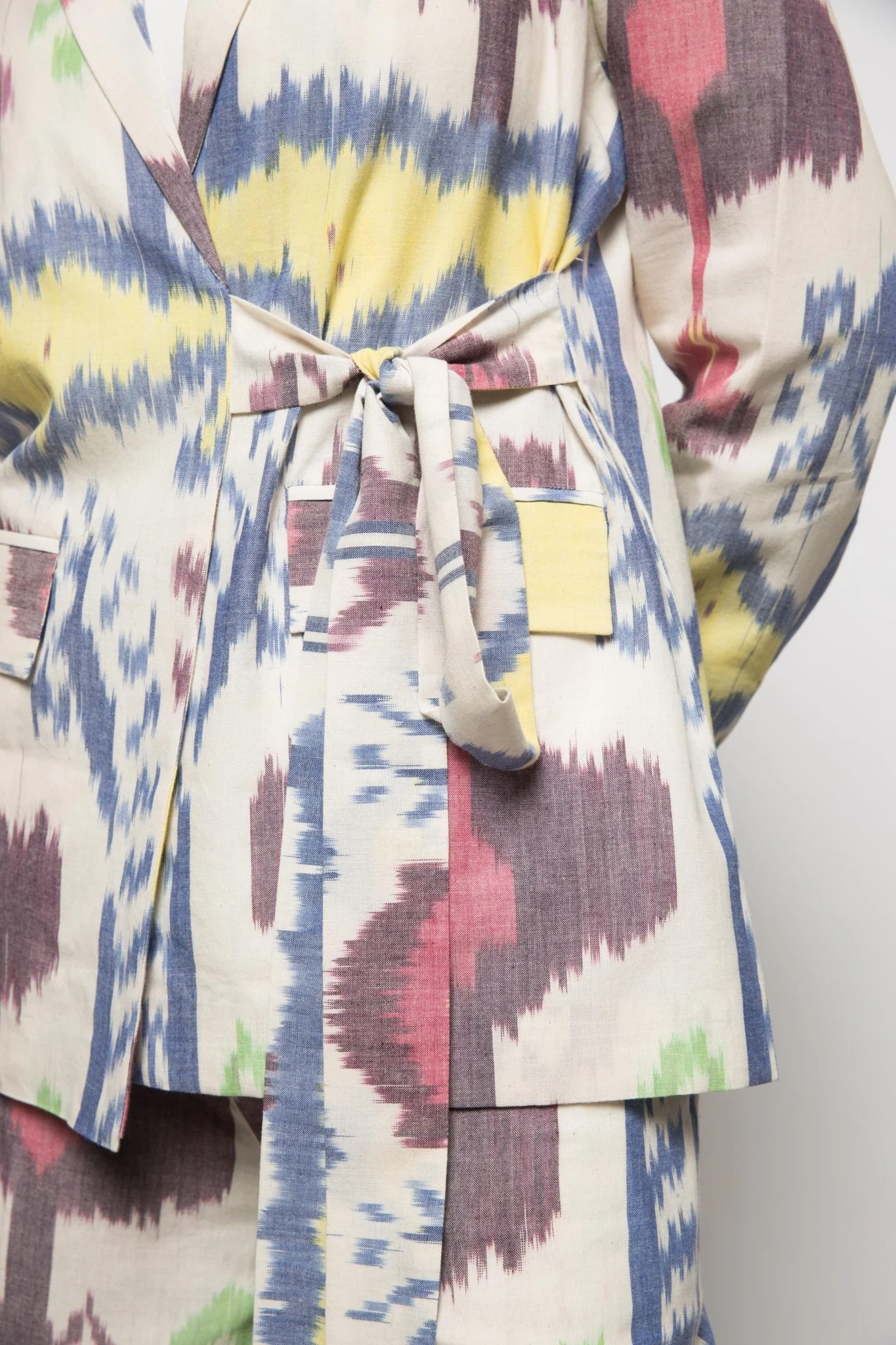 Wrap & Tie Blazer - Image 3