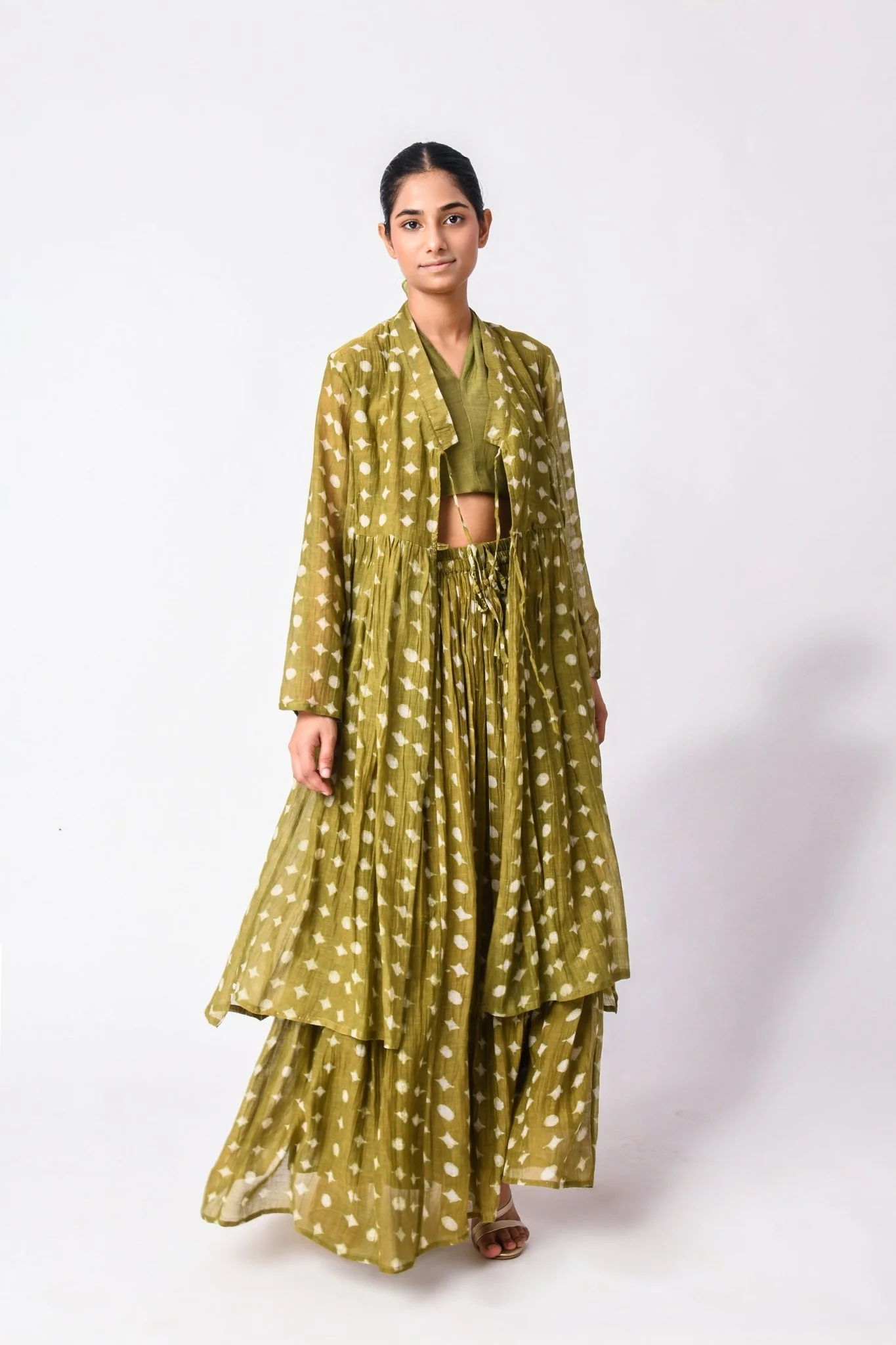 Wrap Tie Heena Co-Ord Set