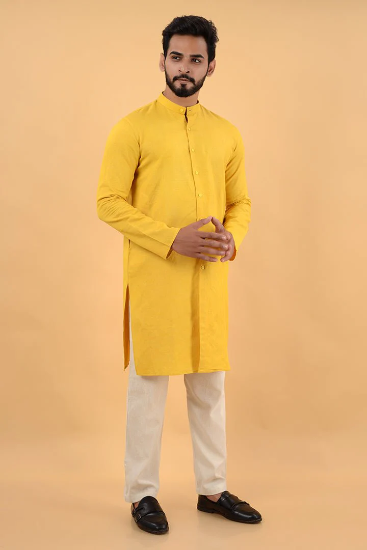 Yellow Kurta - Image 3