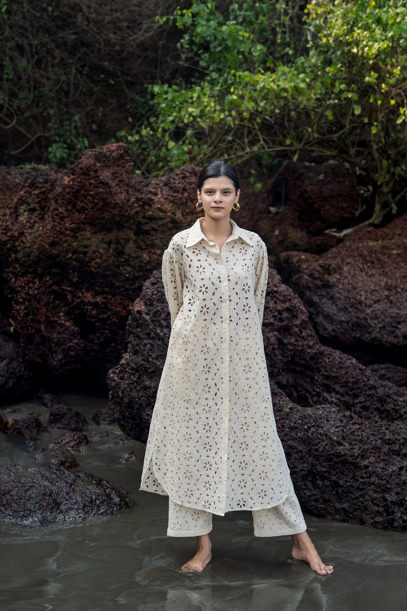 Zinnia Embroidered Dress